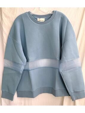 🆕LISTING🆕 Anthropologie Sweatshirt with Sheer Accents